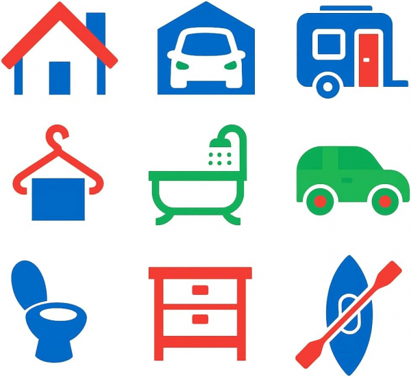 Luftentfeuchter Raumentfeuchter Set: 1 Gerät + 2 Nachfüllpackungen - verhindert Schimmel, Moder, üble Gerüche, Stockflecken